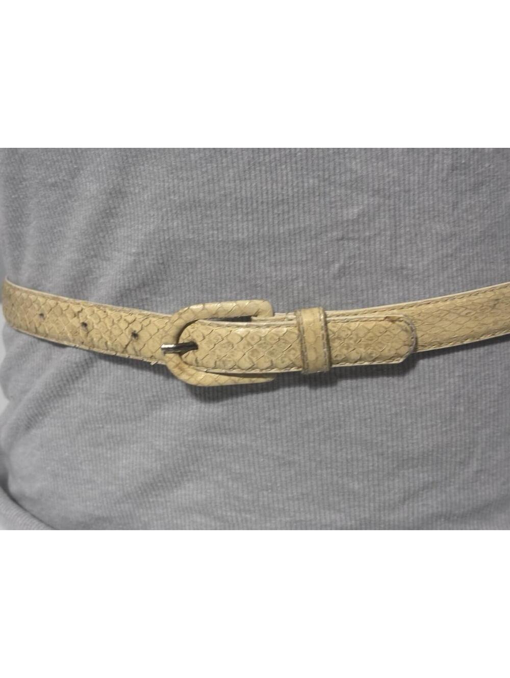 Potomac Collection Snake Skin Belt Women’s Medium Vintage
